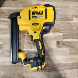 HOUSTON LOCATION - AS-IS DEWALT 20V MAX XR Lithium-Ion Cordless 18-Gauge Narrow Crown Stapler Kit