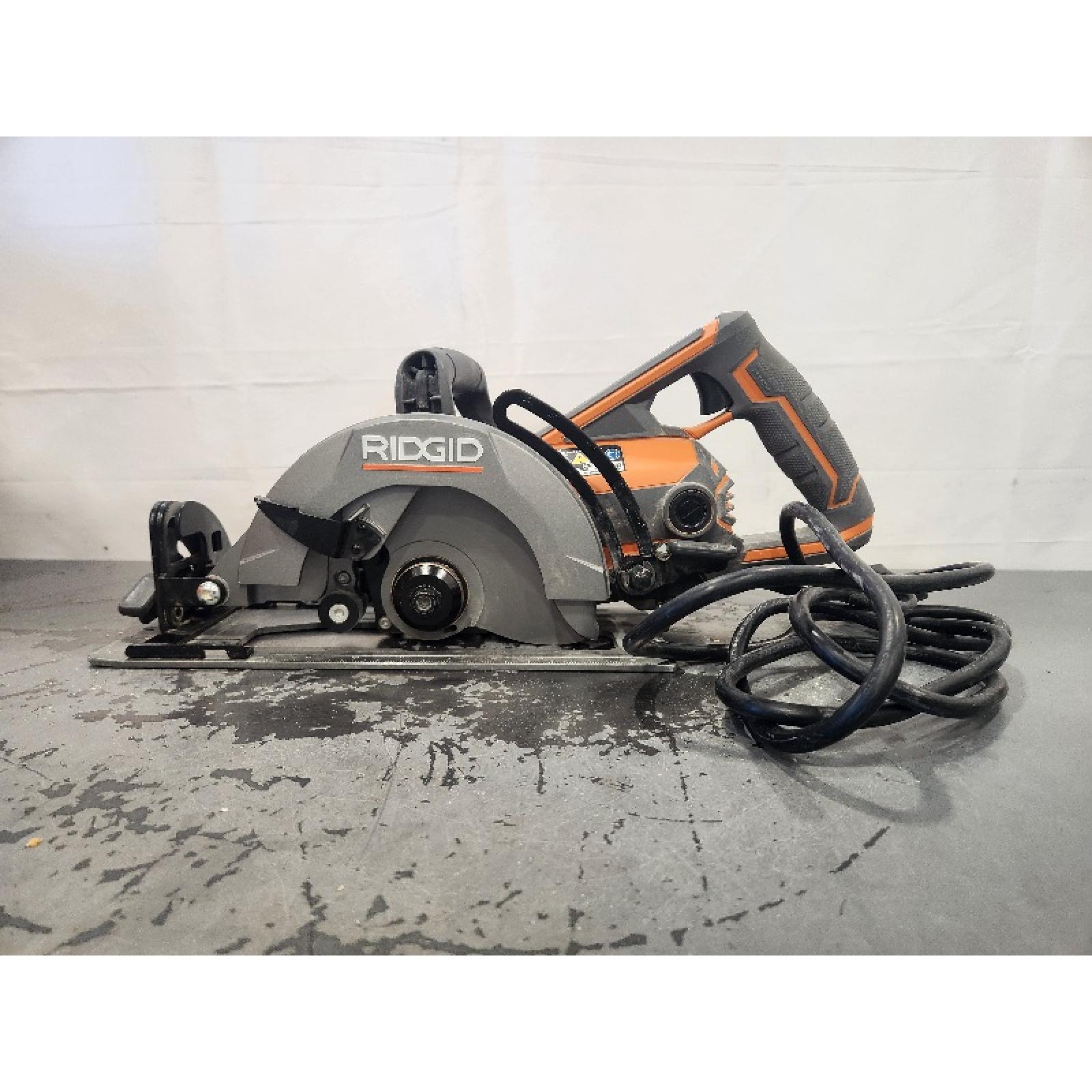 AS-IS- Ridgid  7.25 in. 15A Worm Drive Circular Saw