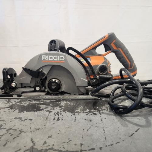 AS-IS- Ridgid  7.25 in. 15A Worm Drive Circular Saw