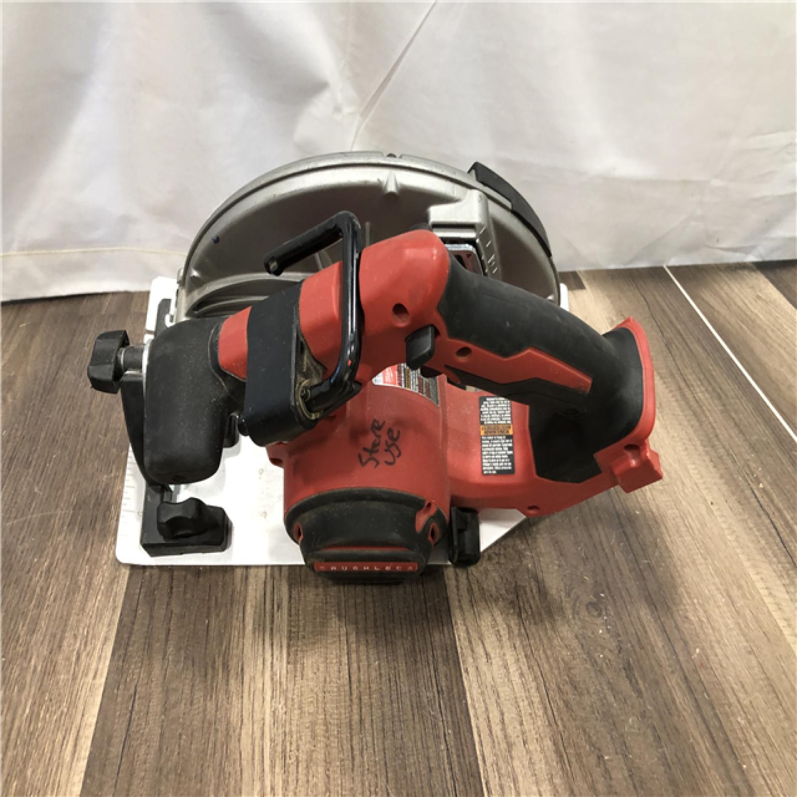 AS-IS Milwaukee 18V Lithium-Ion Brushless Cordless 7-1/4 in. Circular Saw (Tool-Only)
