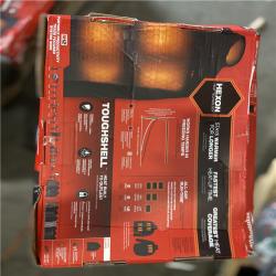 LIKE NEW! - Milwaukee Men's Large M12 12-Volt Lithium-Ion Cordless Tough Shell Black Heated Jacket with (1) 3.0 Ah Battery and Charger