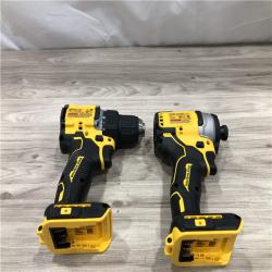 AS-IS Dewalt DCK225D2 20V MAX ATOMIC Compact Cordless Drill Driver and Impact Driver Combo Kit