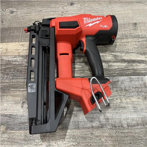 AS-IS Milwaukee FUEL 18-Volt Lithium-Ion Brushless Cordless Gen ll 16-Gauge Straight Finish Nailer (Tool Only)