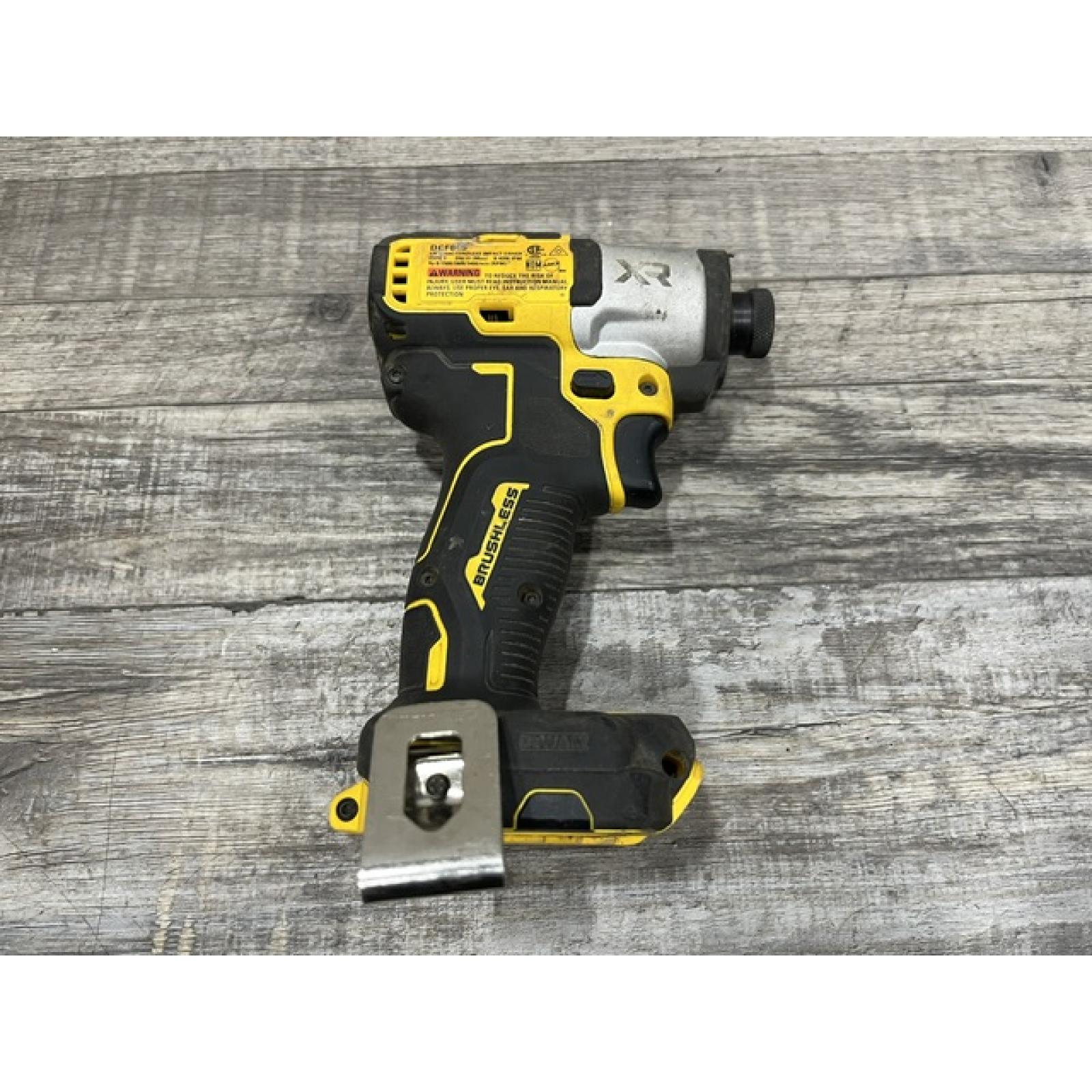 AS-IS DEWALT 20-Volt Maximum XR Cordless Brushless 1/4 in. 3-Speed Impact Driver (Tool-Only)