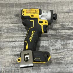 AS-IS DEWALT 20-Volt Maximum XR Cordless Brushless 1/4 in. 3-Speed Impact Driver (Tool-Only)