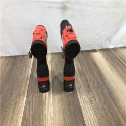 AS-IS Milwaukee 12-Volt Lithium-Ion Brushless Cordless Subcompact Drill and Impact Driver Combo Kit