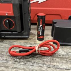 AS-IS Milwaukee Green 100 ft. Cross Line and Plumb Points Rechargeable Laser Level with REDLITHIUM Lithium-Ion