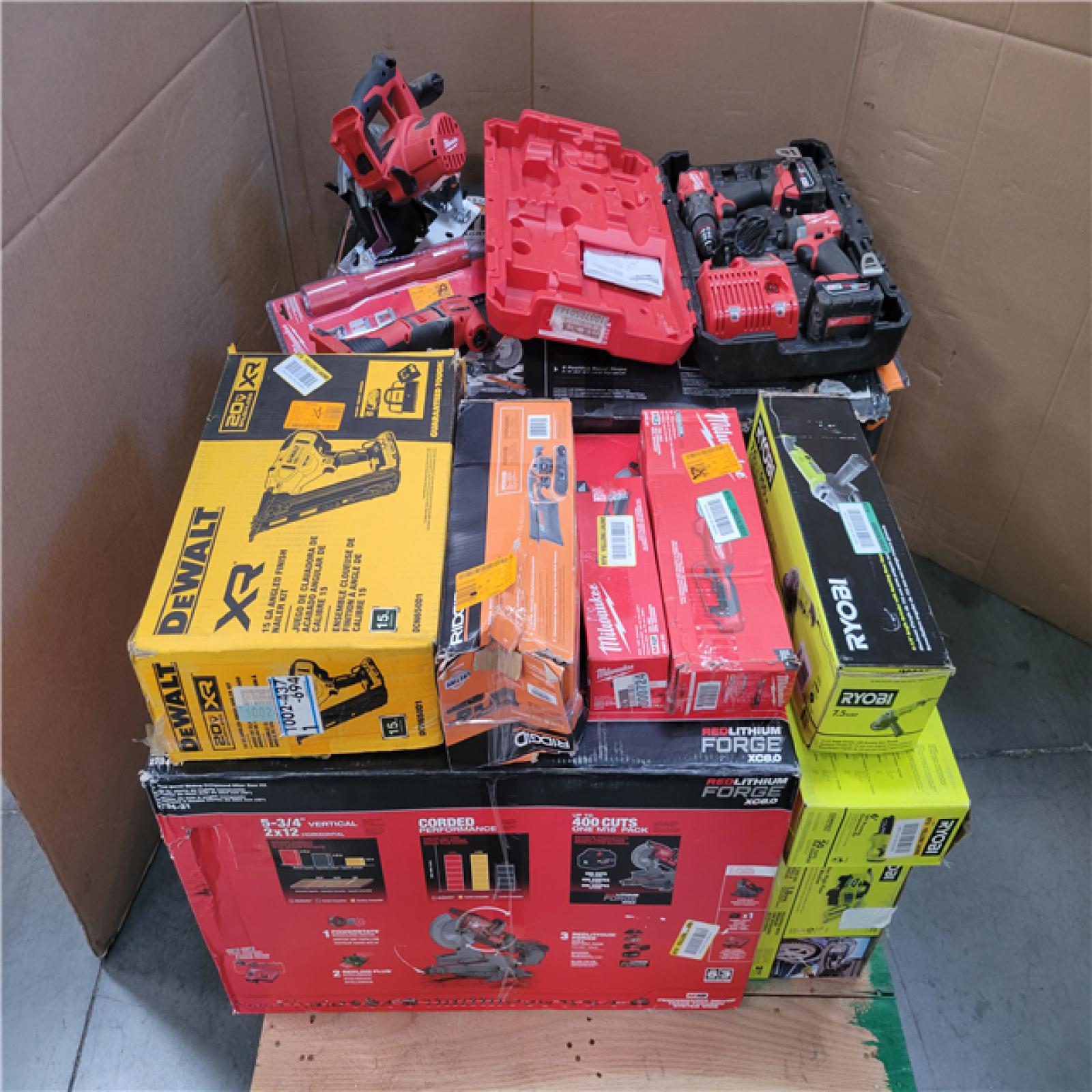 CALIFORNIA AS-IS TOOL PALLET