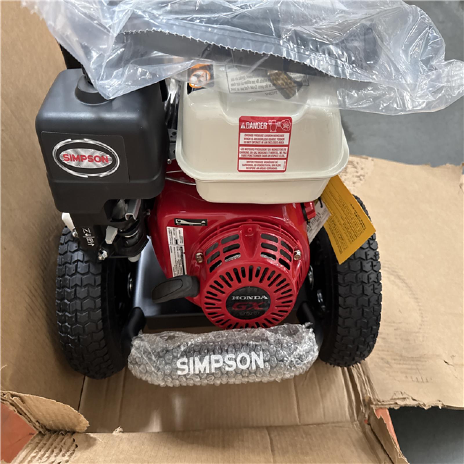 California AS-IS Simpson 3600 PSI Pressure Washer; Appears in Excellent Condition