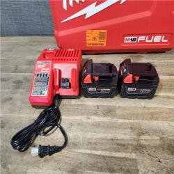 HOUSTON LOCATION - AS-IS (APPEARS LIKE NEW) MILWAUKEE FUEL 18V Lithium-Ion Brushless Cordless Hammer Drill and Impact Driver Combo Kit