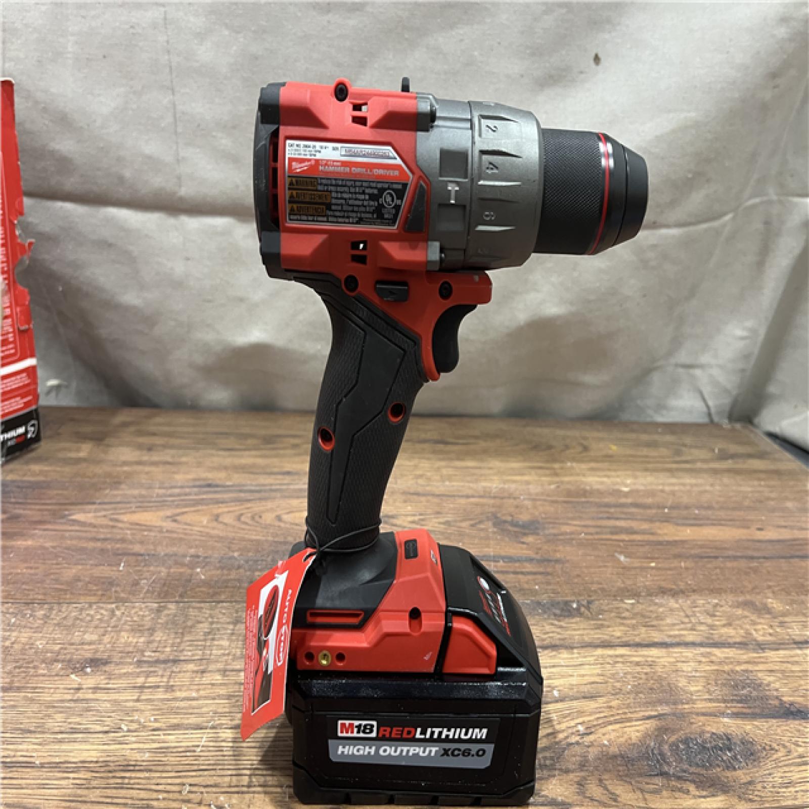 AS-IS Milwaukee M18 1/2 in. Cordless Brushless High Torque Impact Wrench Kit (Battery & Charger)