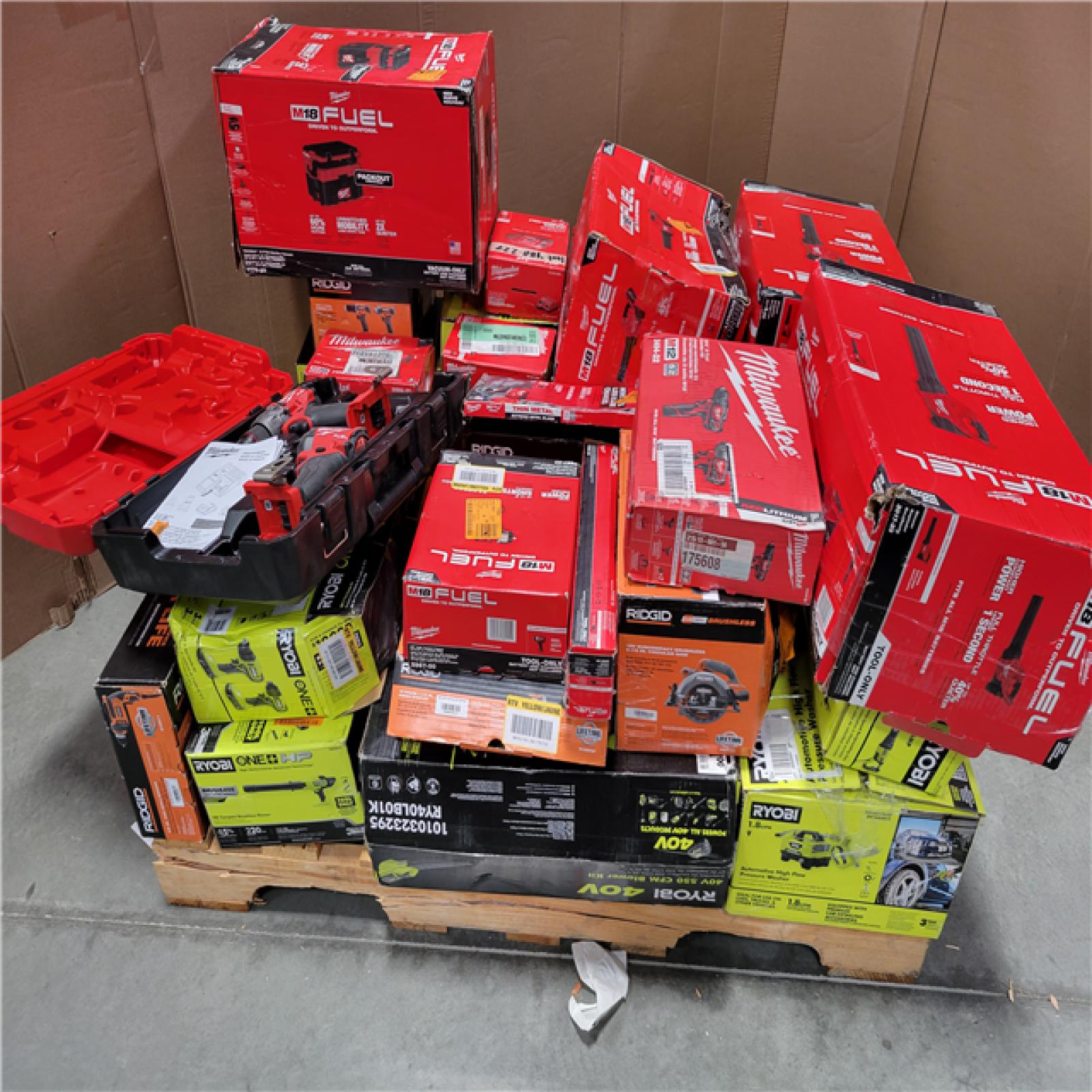 CALIFORNIA AS-IS TOOL PALLET
