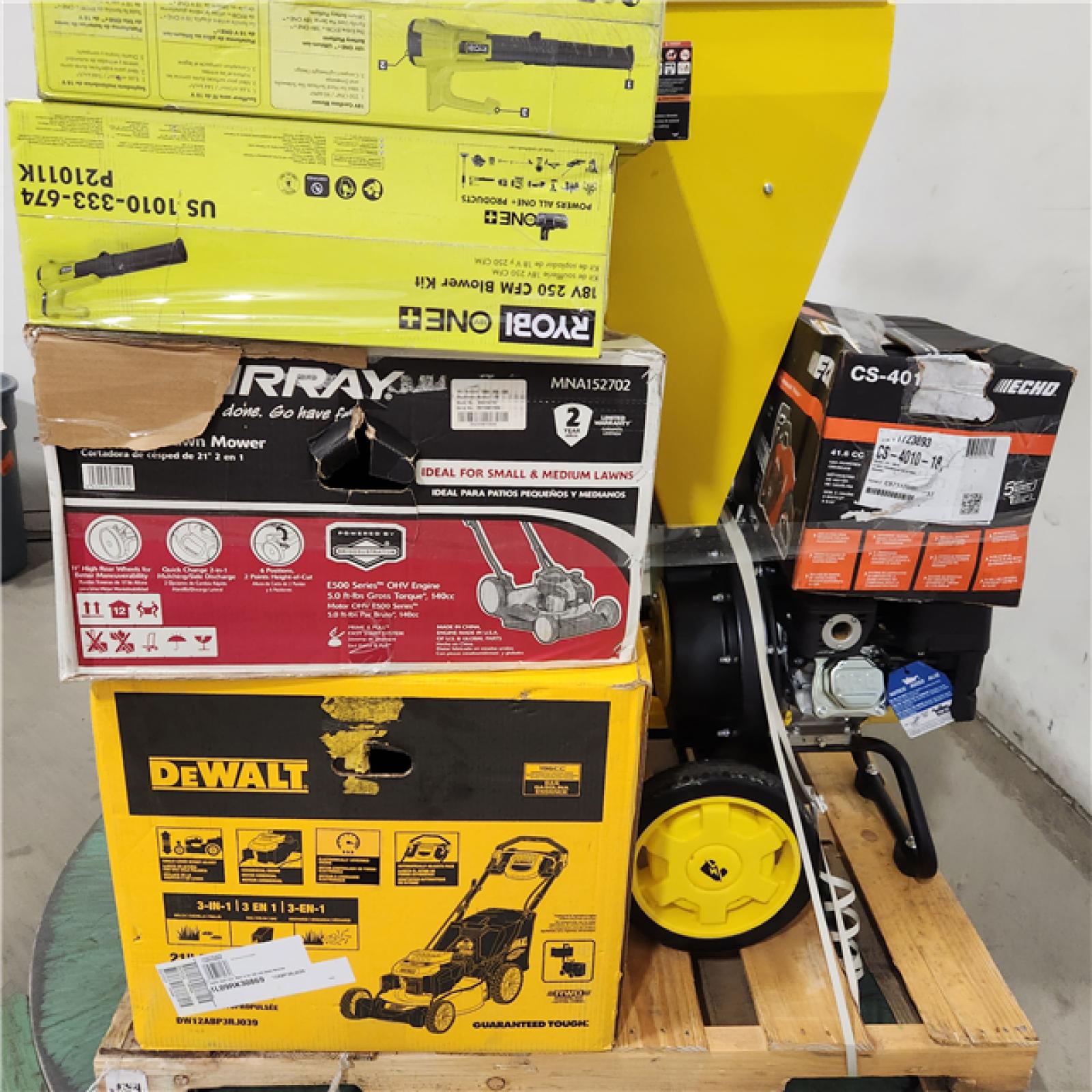 Dallas Location - As-Is Outdoor Power Equipment