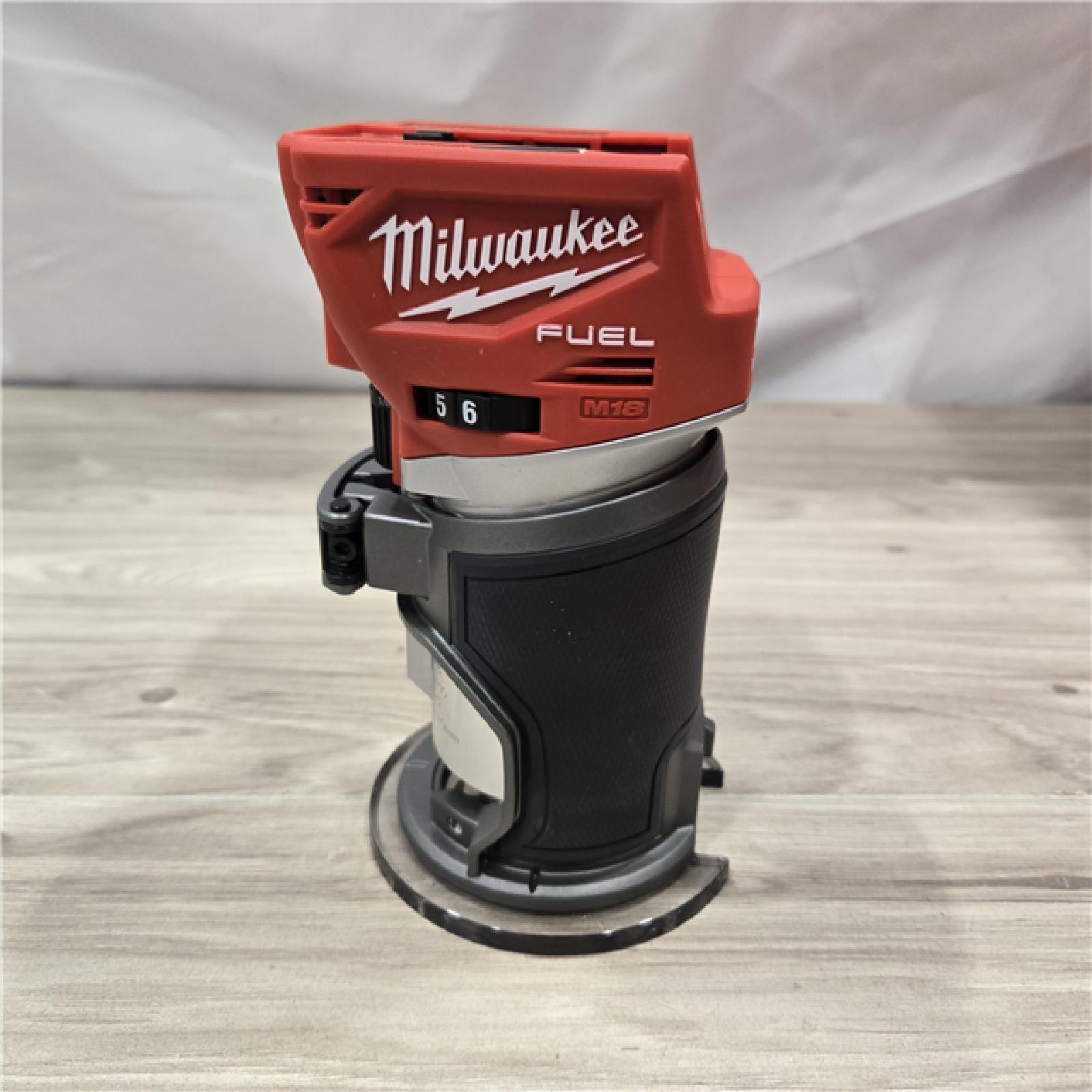 AS-IS Milwaukee M18 FUEL Compact Router (Tool-Only)