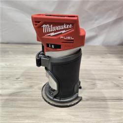 AS-IS Milwaukee M18 FUEL Compact Router (Tool-Only)
