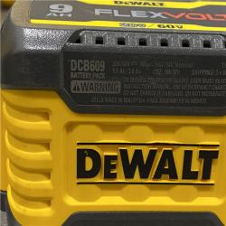 AS-IS DEWALT FLEXVOLT 60V MAX 125 MPH 600 CFM Brushless Cordless Battery Powered Blower Kit