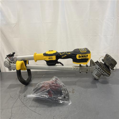 AS-IS - DEWALT 20V MAX 14 in. Brushless Cordless Battery Powered Foldable String Trimmer