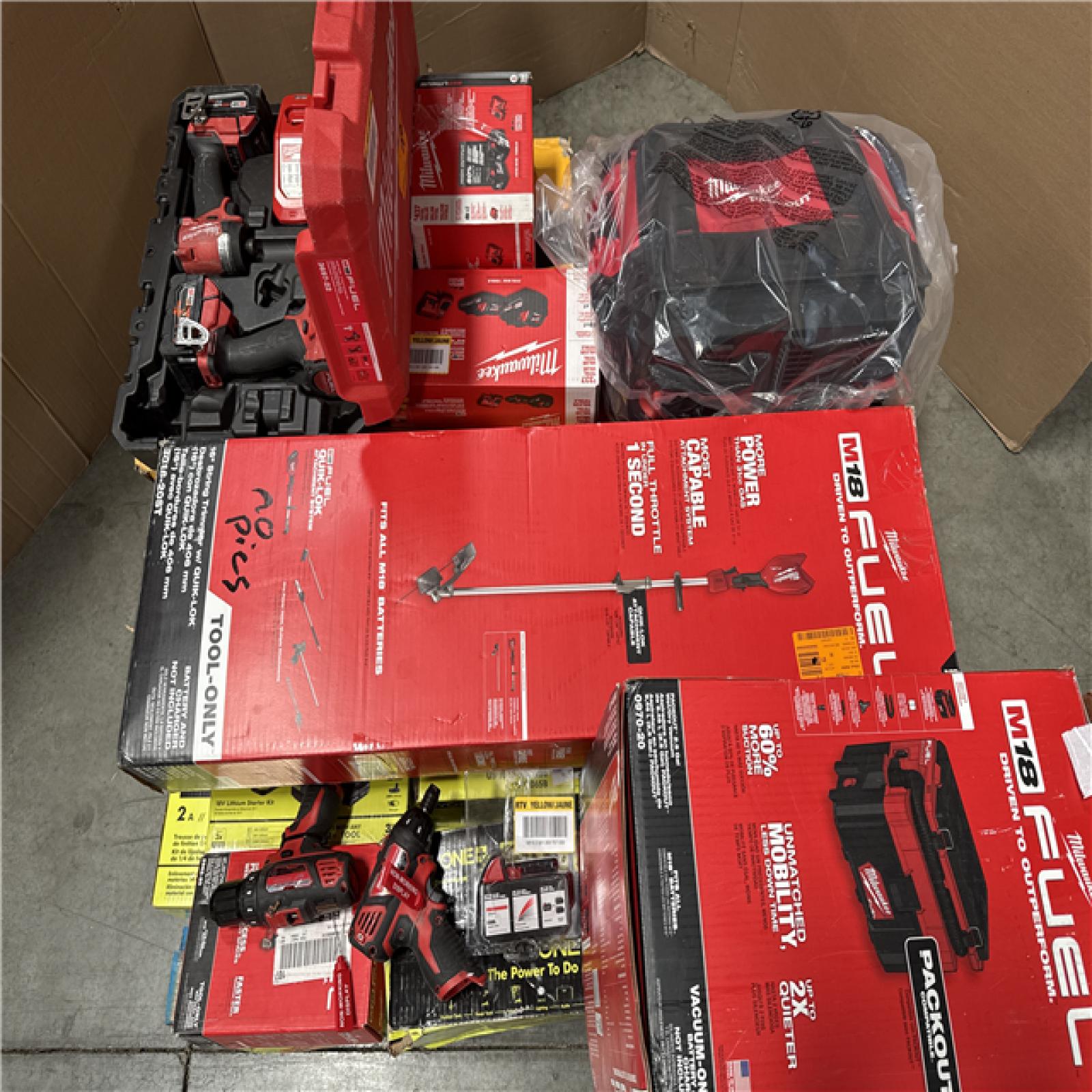 California AS-IS Tool Pallet