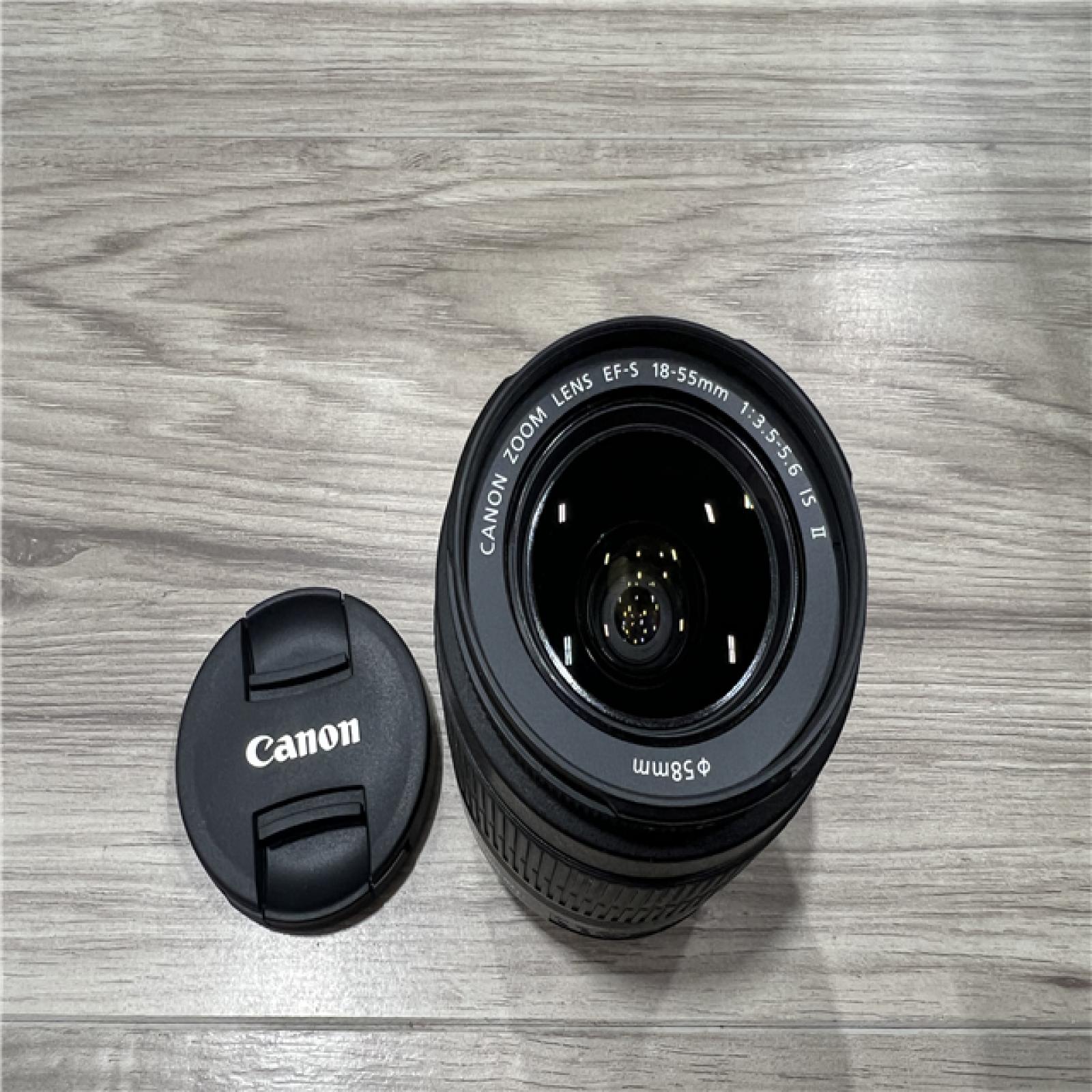 AS-IS Canon EF-S 18-55mm f/3.5-5.6 IS II SLR Lens