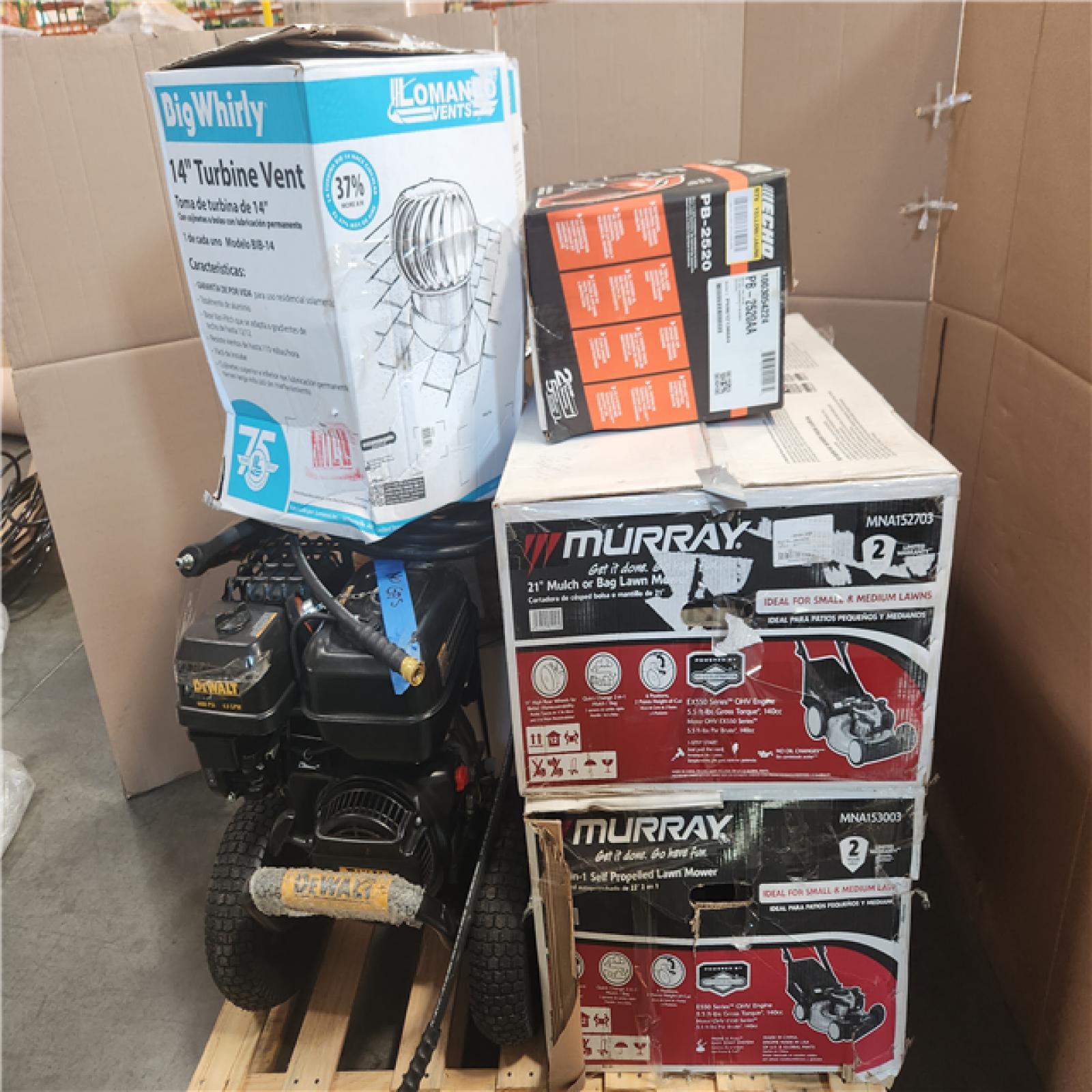 California AS-IS Home Improvement Pallet