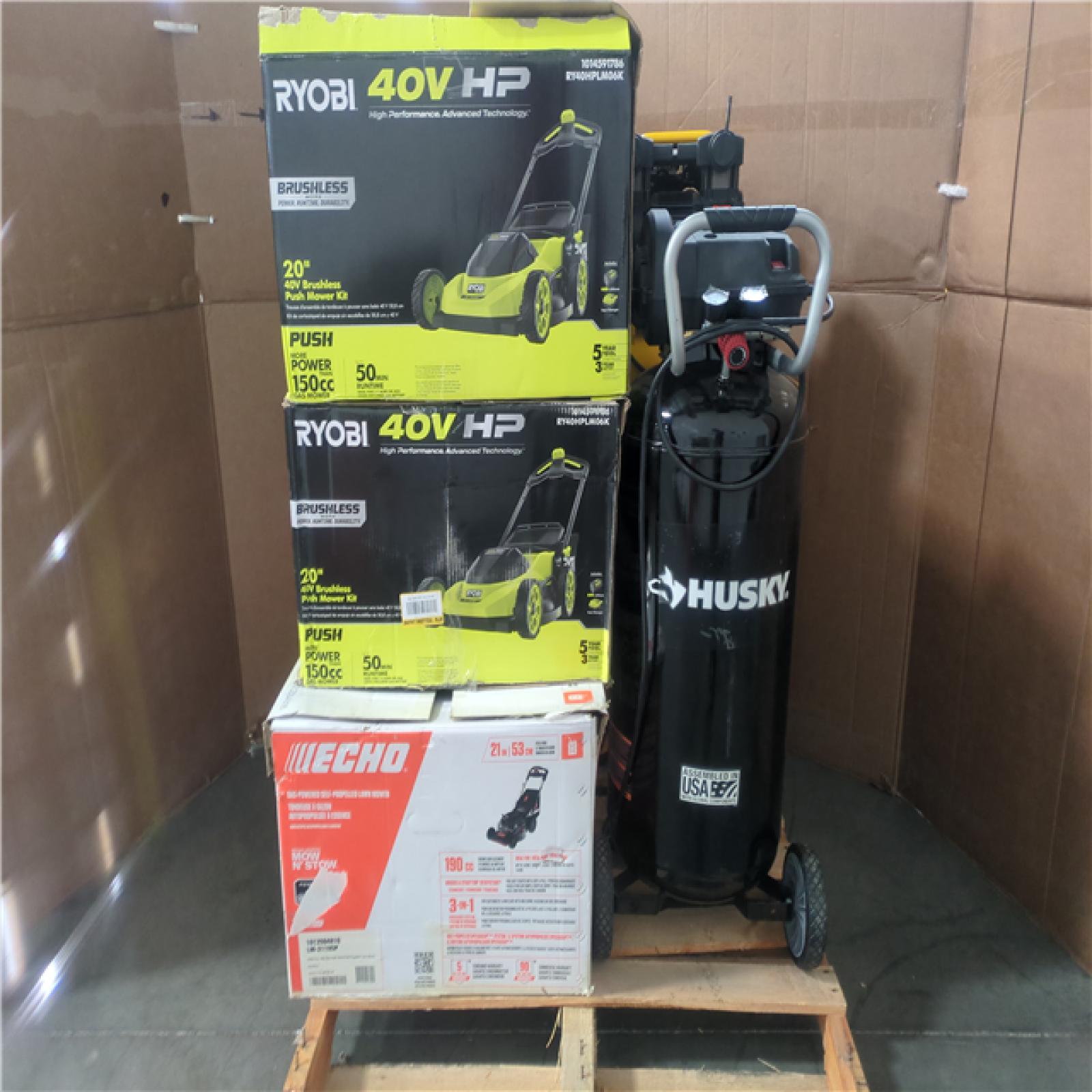 CALIFORNIA AS-IS OUTDOOR POWER EQUIPMENT