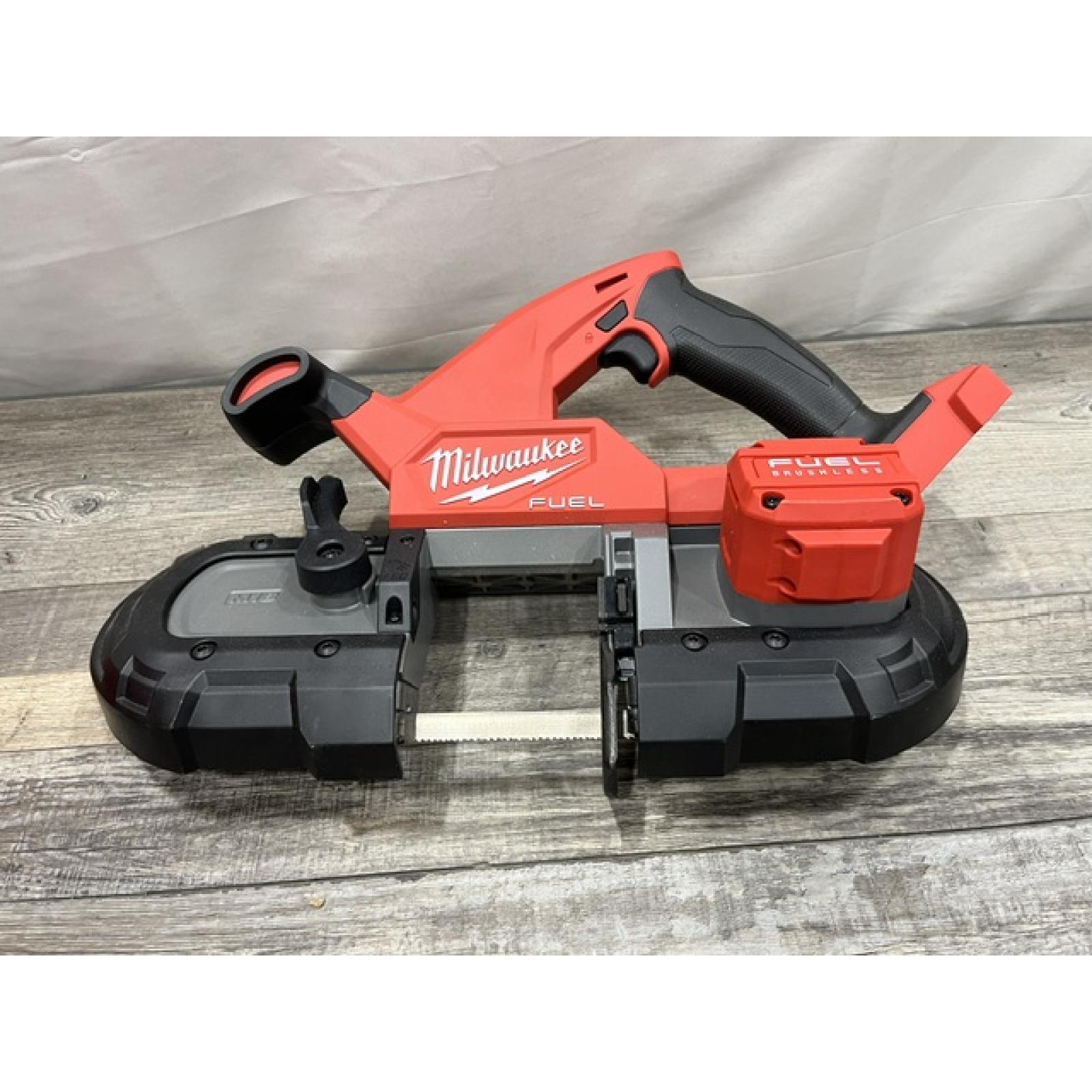 AS-IS Milwaukee FUEL 18V Lithium-Ion Brushless Cordless Compact Bandsaw (Tool-Only)