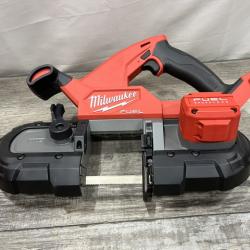 AS-IS Milwaukee FUEL 18V Lithium-Ion Brushless Cordless Compact Bandsaw (Tool-Only)