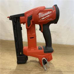 AS-IS Milwaukee FUEL 18-Volt Lithium-Ion Brushless Cordless 18-Gauge 1/4 in. Narrow Crown Stapler (Tool-Only)