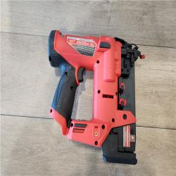 AS-IS- M12 FUEL 12-Volt Lithium-Ion Brushless Cordless 18-Guage Compact Brad Nailer (Tool Only)