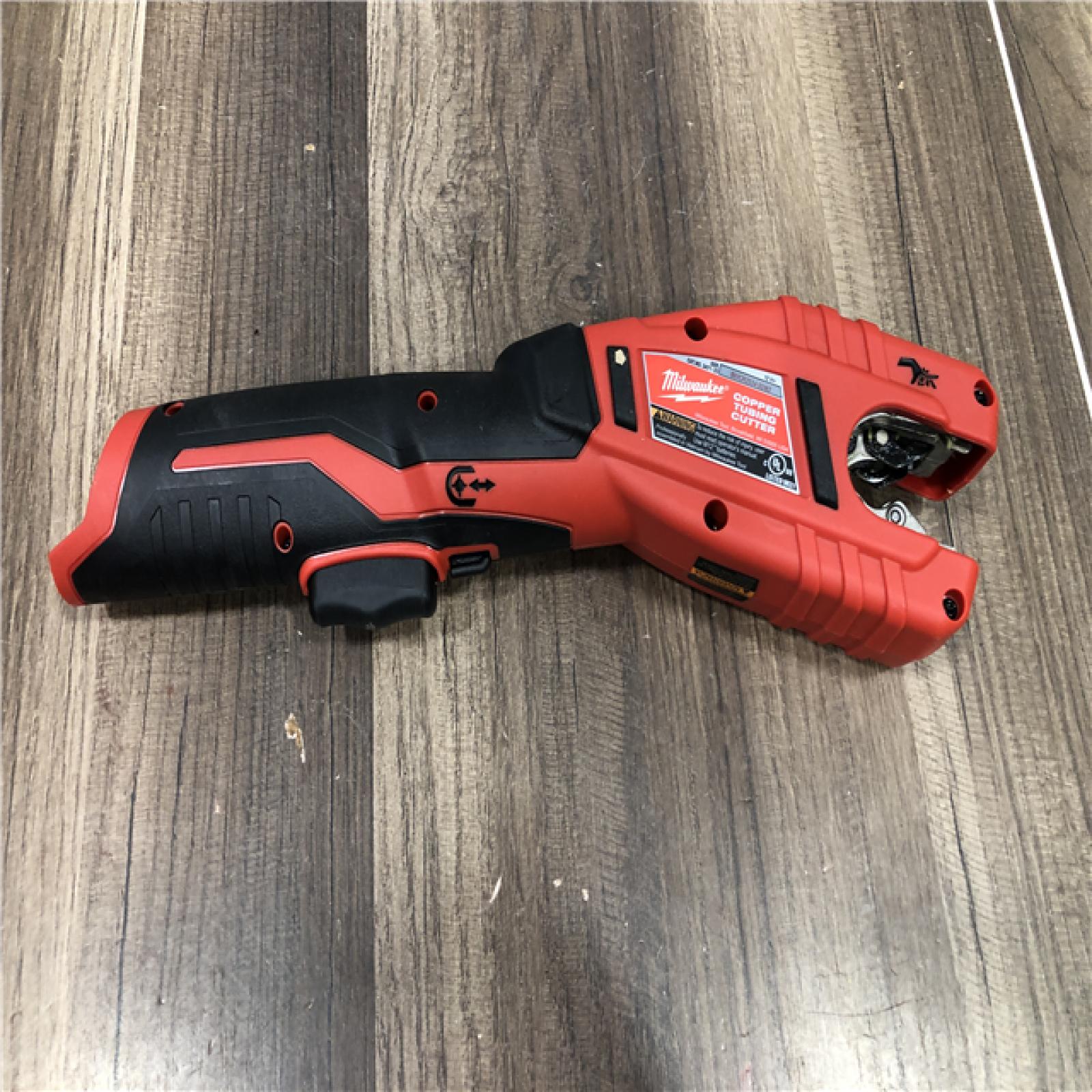 AS-IS Milwaukee 12V Lithium-Ion Cordless Copper Tubing Cutter (Tool-Only)