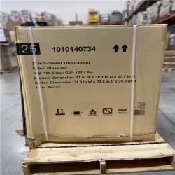 DALLAS LOCATION - HUSKY Standard-Duty 27 in. W x 18 in. D 5-Drawer Red Rolling Tool Cabinet