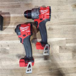 HOUSTON LOCATION - AS-IS MILWAUKEE FUEL 18V Lithium-Ion Brushless Cordless Hammer Drill and Impact Driver Combo Kit (2-Tool) with 2 Batteries