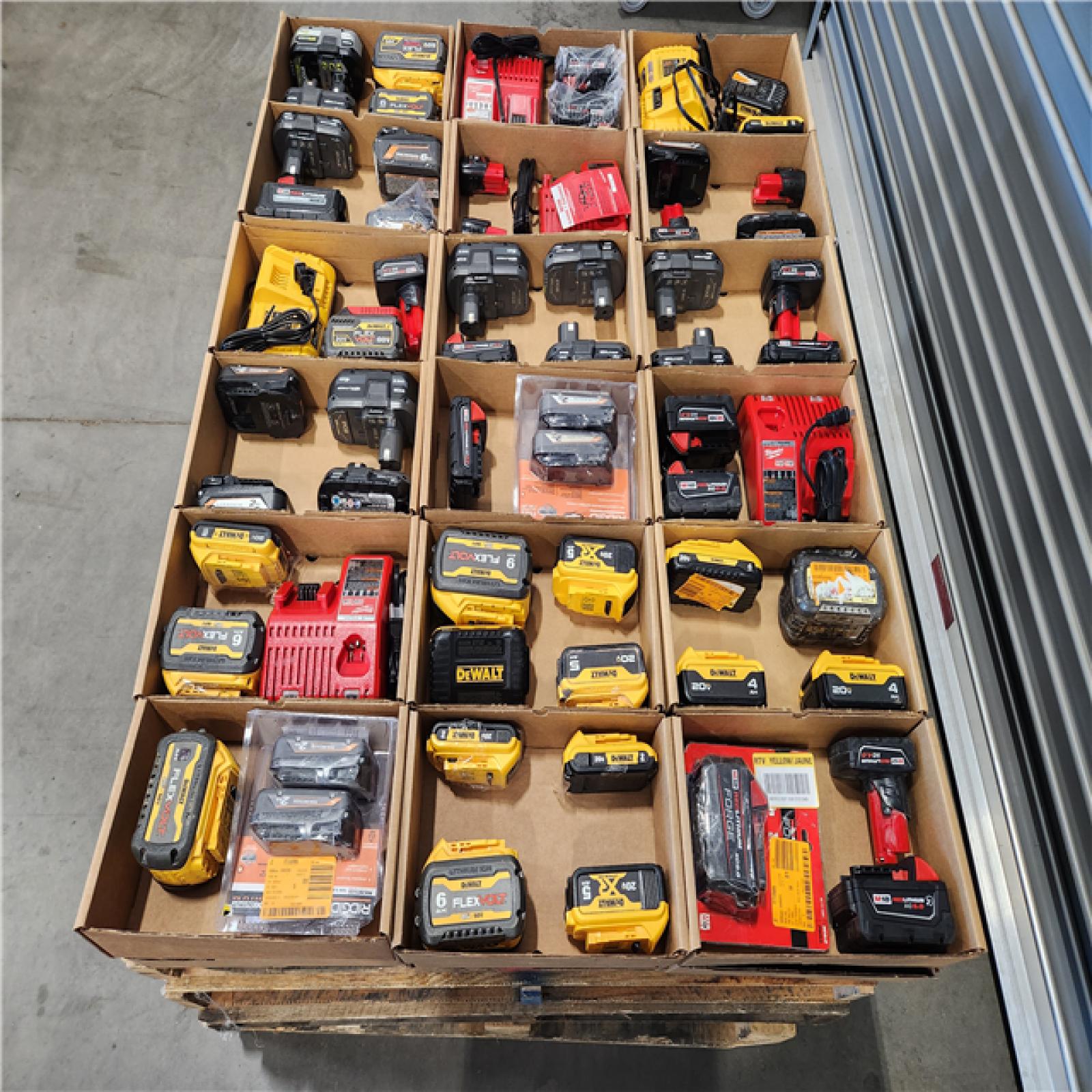 DALLAS LOCATION - AS-IS BATTERY PALLET