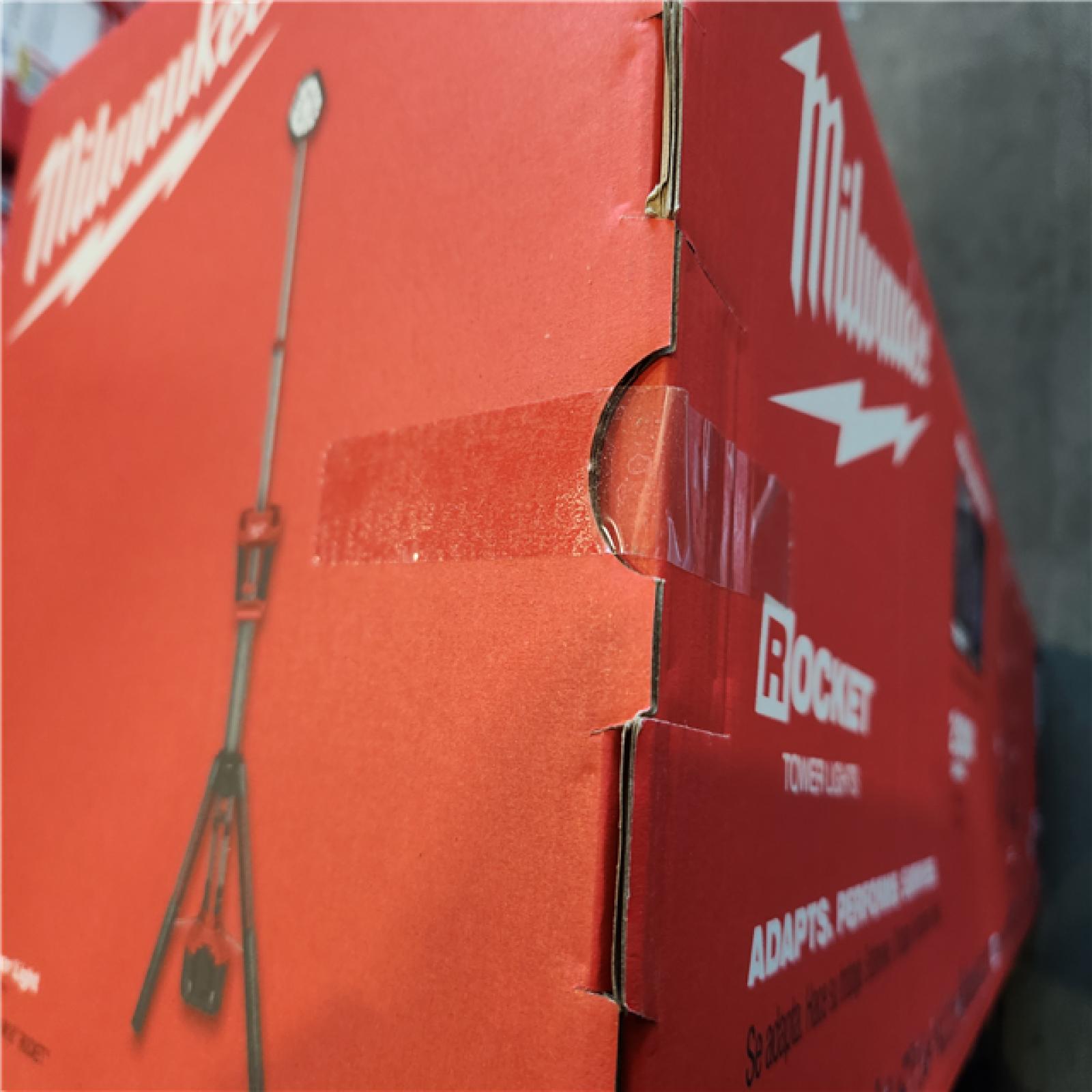 AS-IS- Milwaukee M18 18V Cordless Rocket Dual Power Tower Light (Tool Only)