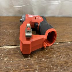 AS-IS Milwaukee M12 FUEL 12V Lithium-Ion Brushless Cordless 4-in-1 Installation 3/8 in. Drill Driver Kit with 4-Tool Heads