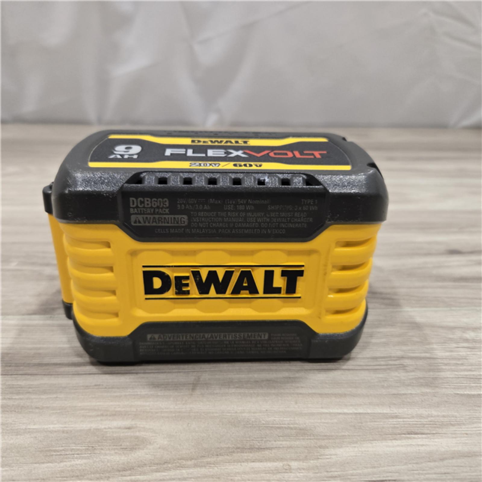 AS-IS Dewalt DCB609 FLEXVOLT 20V/60V MAX* Battery Pack