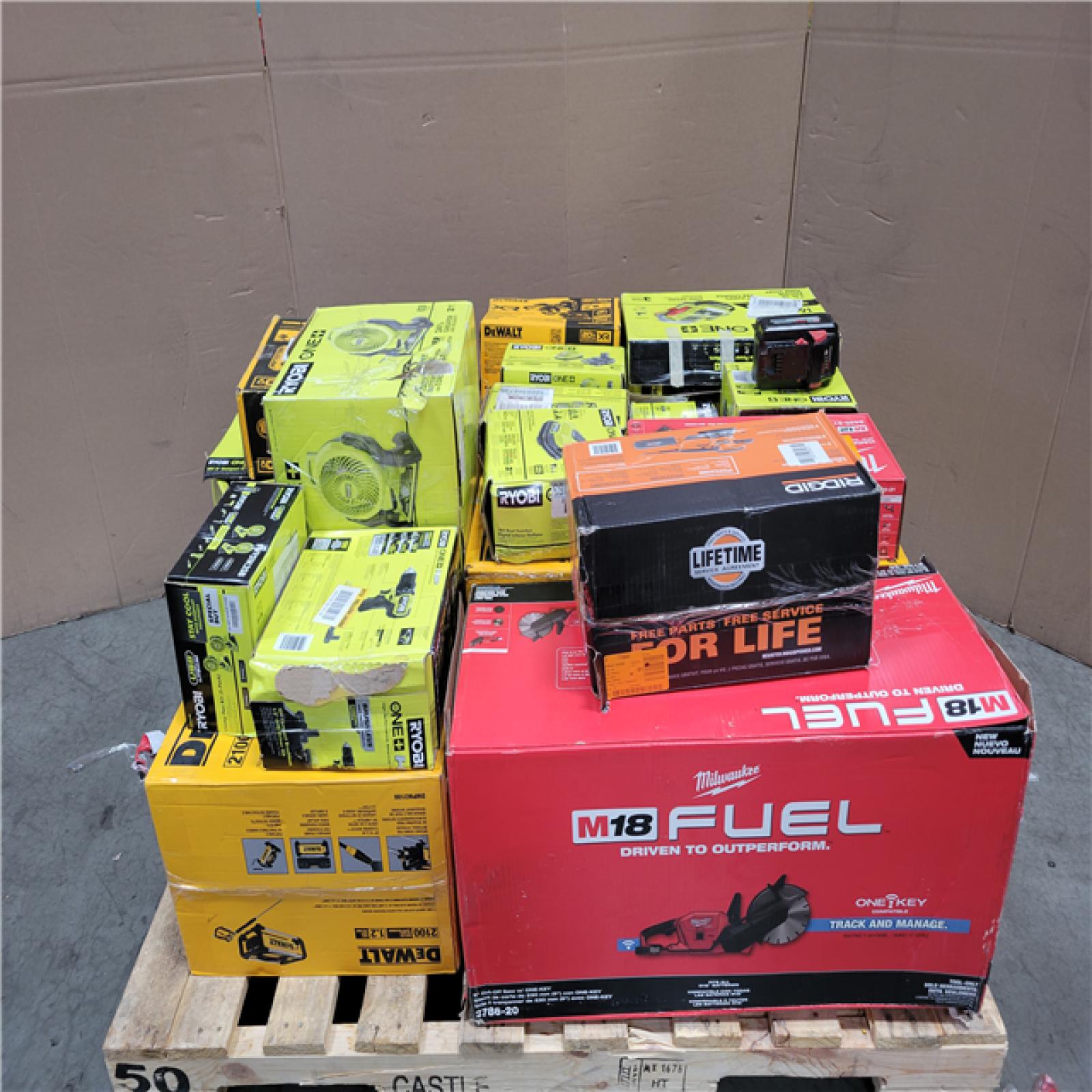 CALIFORNIA AS-IS TOOL PALLET