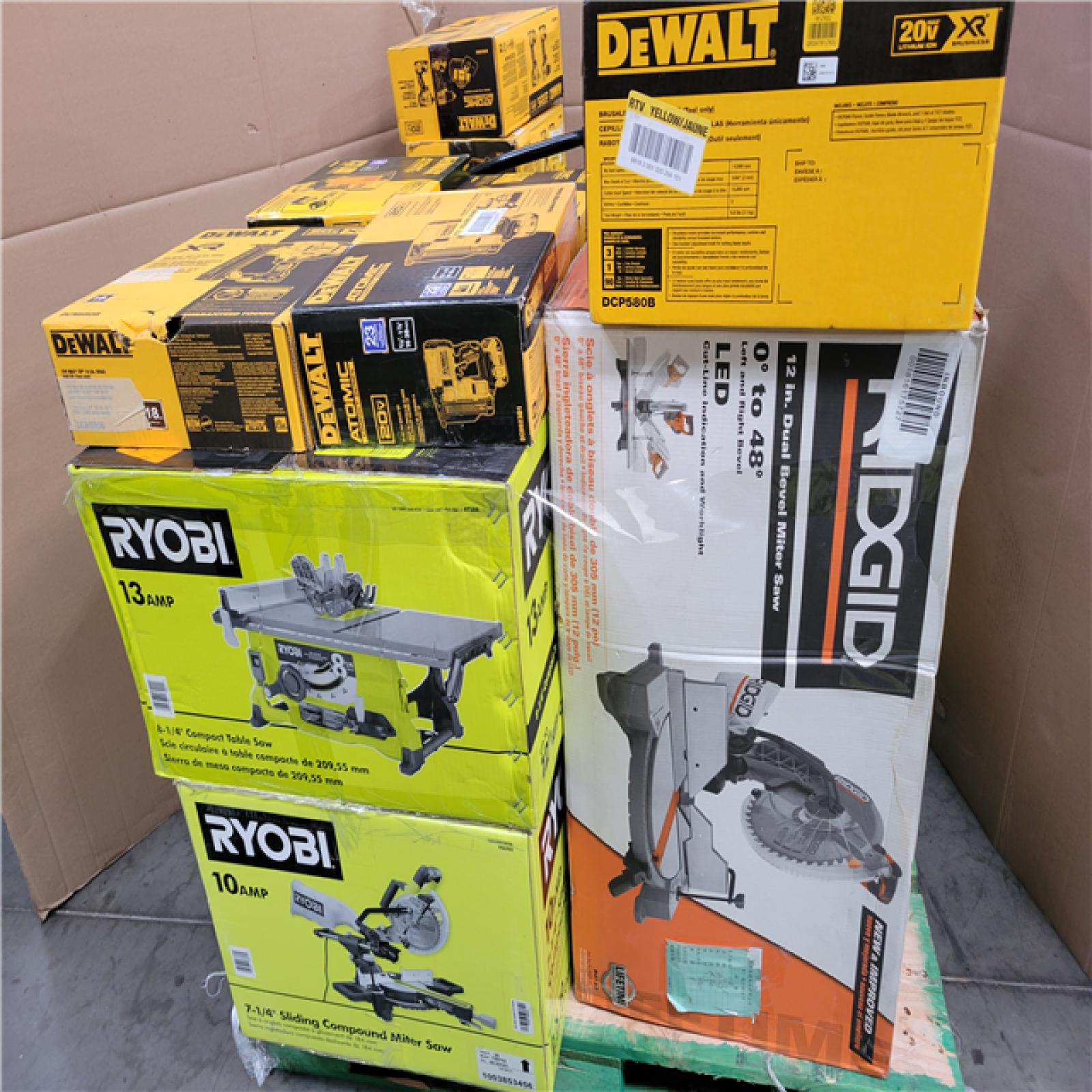 CALIFORNIA AS-IS TOOL PALLET