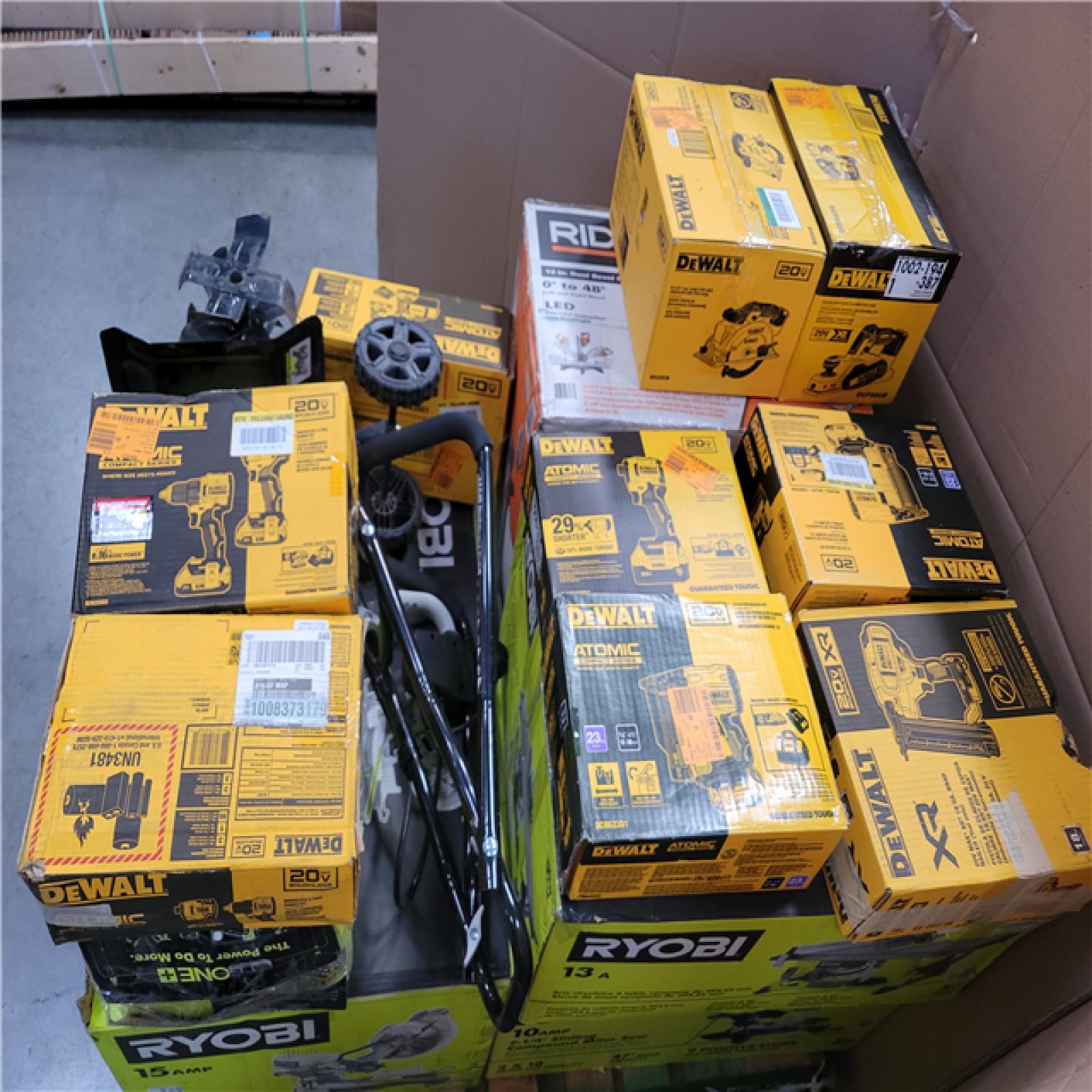 CALIFORNIA AS-IS TOOL PALLET