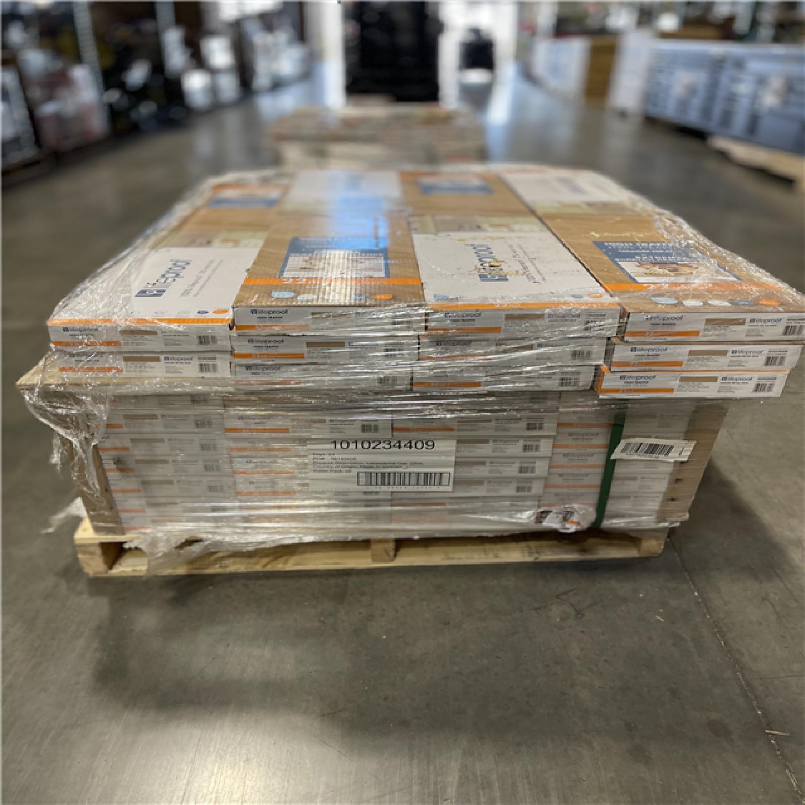 DALLAS LOCATION -Lifeproof Lakeside Hill Oak 22 MIL x 8.7 in. W x 48 in. L Click Lock Waterproof Luxury Vinyl Plank Flooring PALLET-(39 CASES)