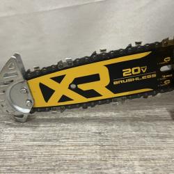 AS-IS DEWALT 20V MAX 8 in. Brushless Cordless Battery Powered Pruning Chainsaw (Tool Only)