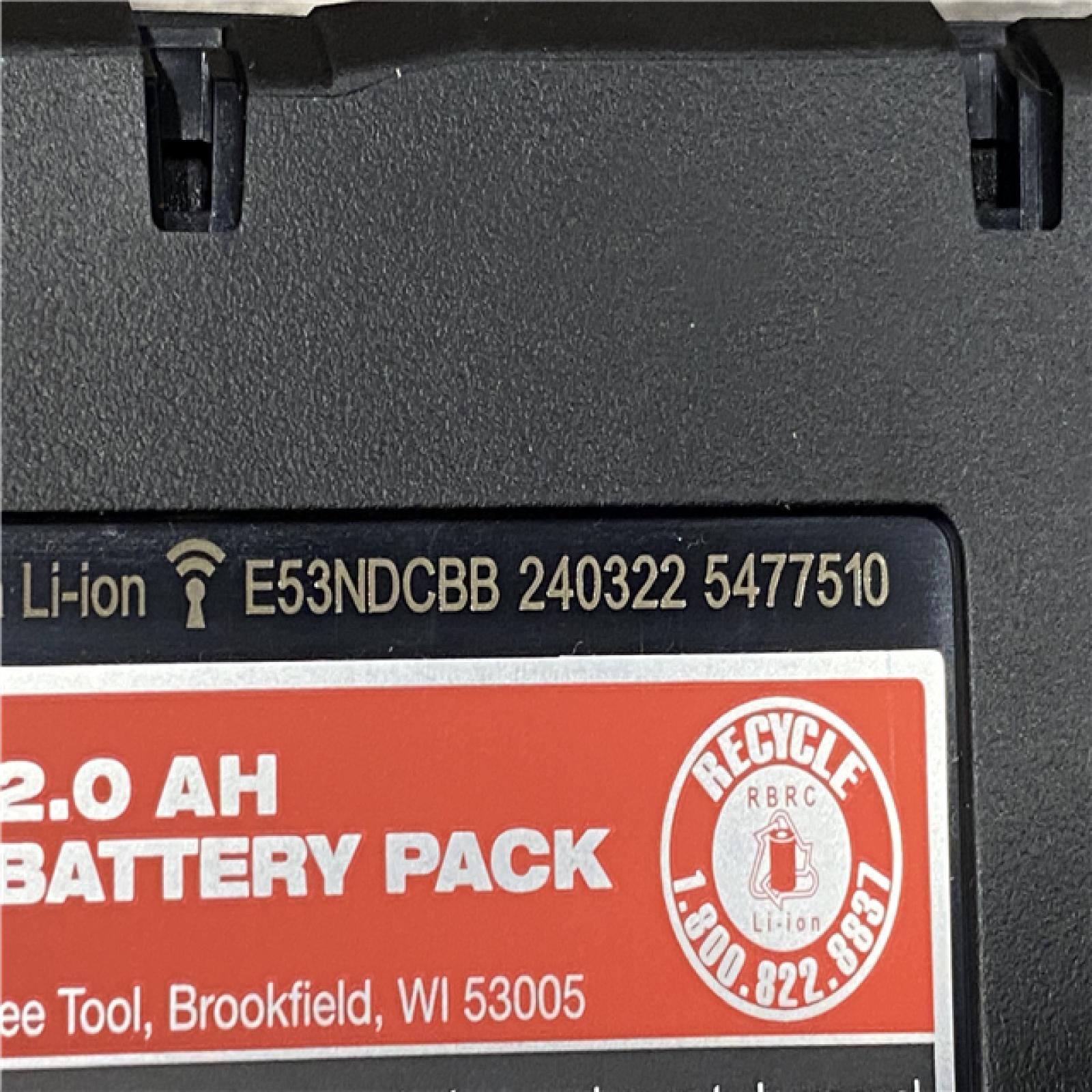 AS-IS Milwaukee 18V Lithium-Ion Brushless Cordless Compact Drill/Impact Combo Kit