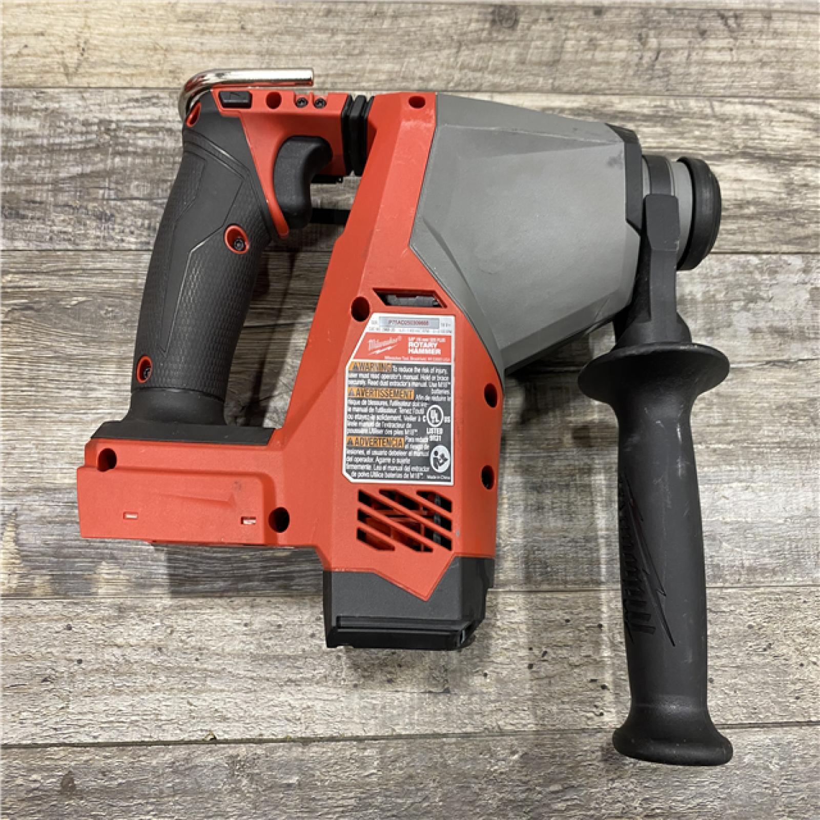 AS-IS Milwaukee FUEL 18V Lithium-Ion Brushless Cordless 5/8 in. SDS-Plus Rotary Hammer (Tool-Only)