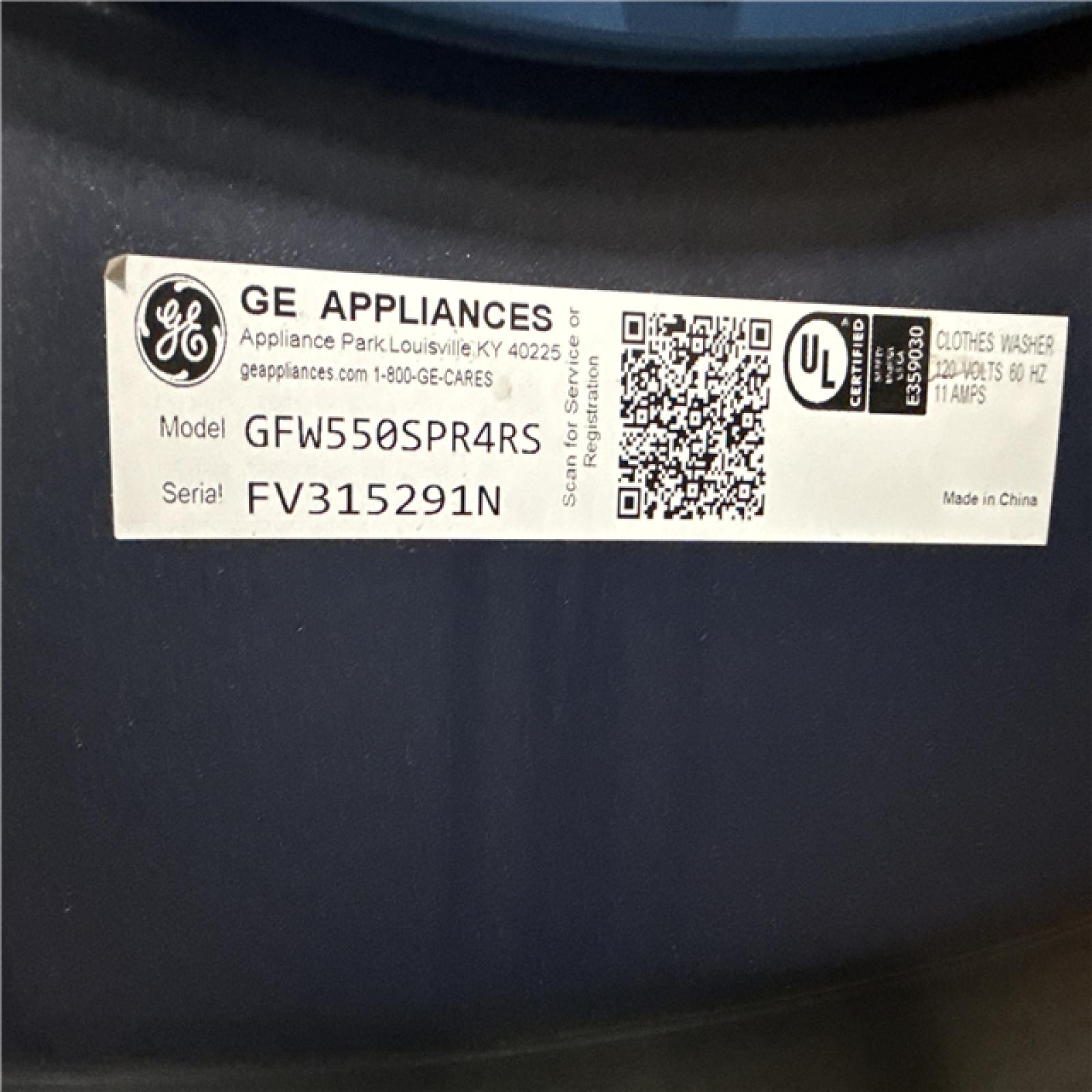 CALIFORNIA AS-IS GE WASHING MACHINE GFW550SPR4RS HOME IMPROVEMENT PALLET