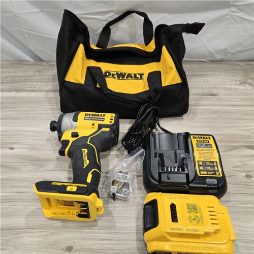 LIKE NEW! - DeWALT ATOMIC 20V MAX Cordless Compact Impact Driver Kit