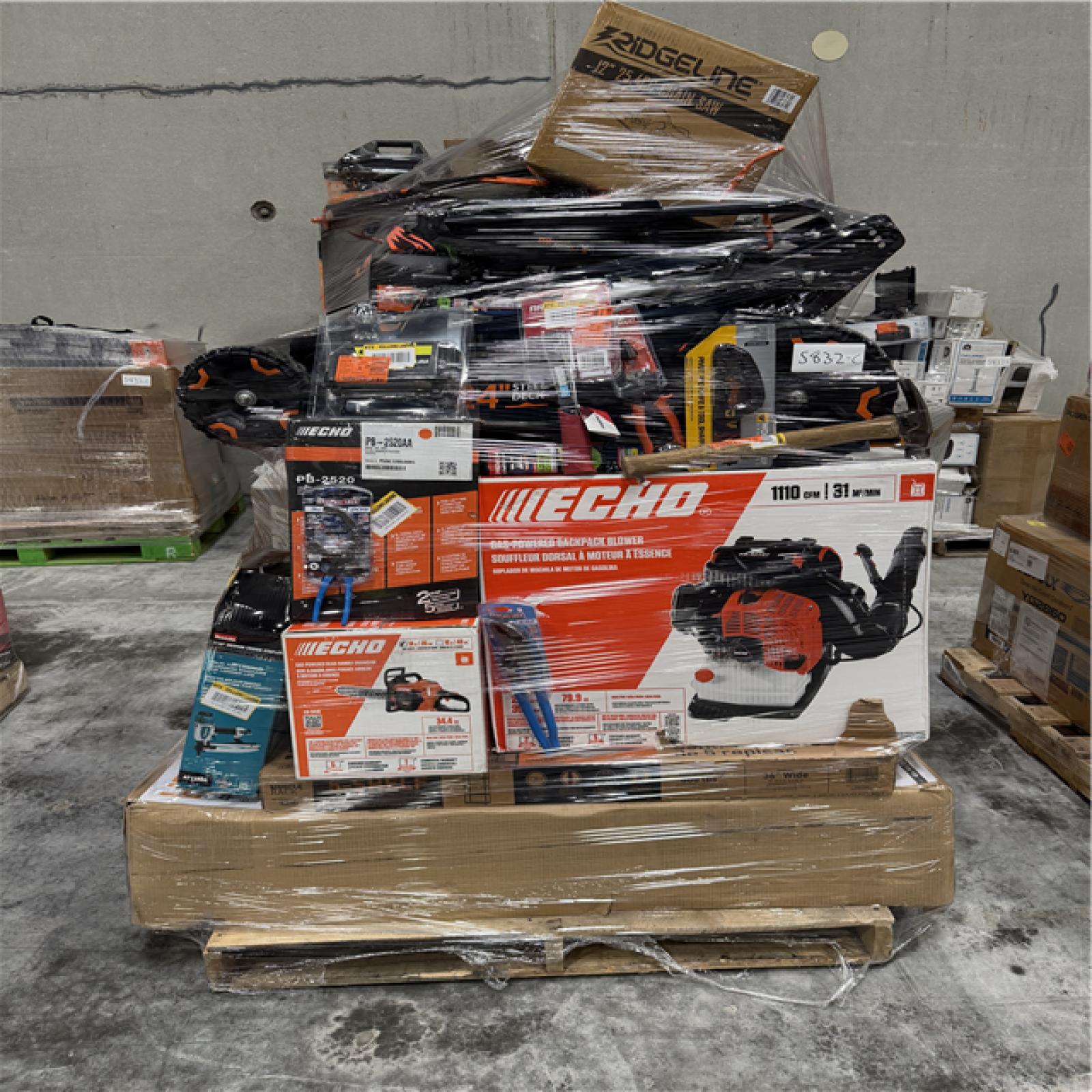 Atlanta Location As-Is Tools Partial Truckload (6 pallets) 5832-C