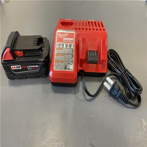 AS-IS - Milwaukee M18 18-Volt Lithium-Ion XC Battery Starter Kit