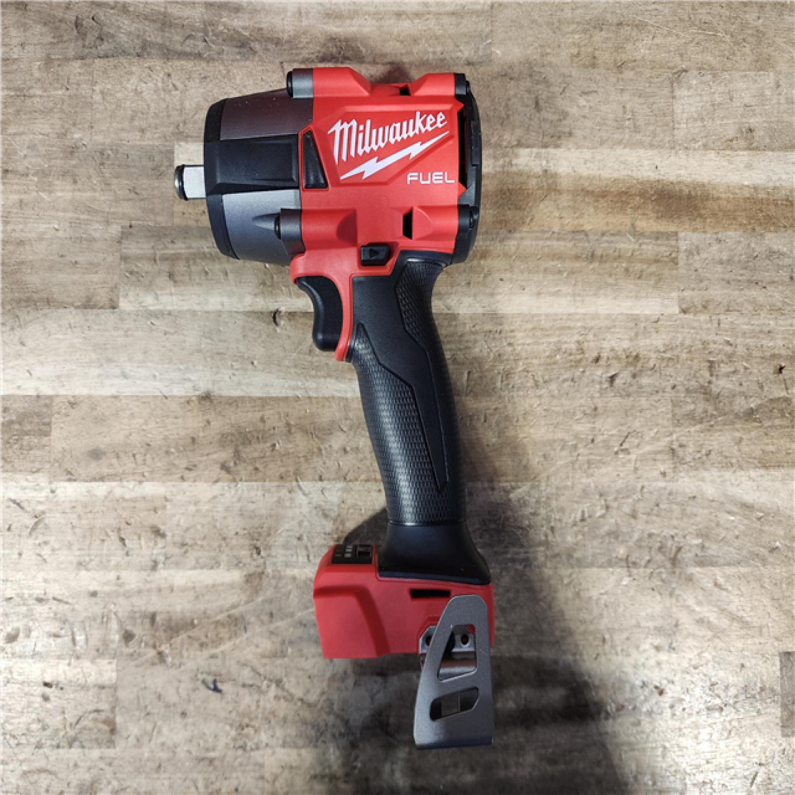 HOUSTON LOCATION - AS-IS Milwaukee FUEL18V Lithium-Ion Brushless Cordless Mid Torque 1/2 in. Impact Wrench w/Friction Ring (Tool-Only