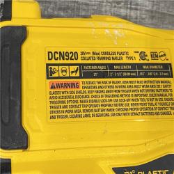 AS-IS DEWALT 20-Volt 21° Cordless Framing Nailer (Tool-Only)