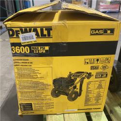 Dallas Location - As-Is DEWALT 3600 PSI 2.5 GPM Gas Pressure Washer